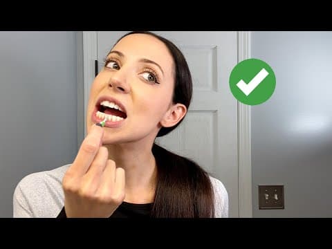 my dental routine to AVOID the dentist