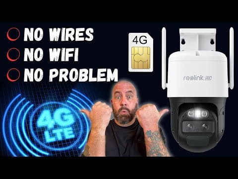 Need A Security Camera Off The Grid? Try The Reolink Trackmix LTE