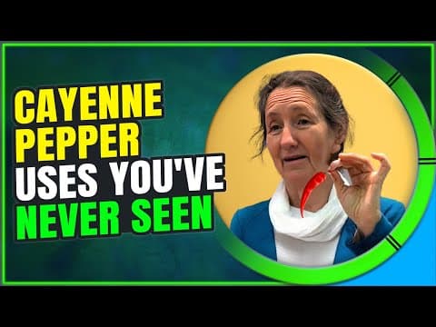 Barbara O'Neill's TOP 10 SHOCKING Uses for Cayenne Pepper That Will Change Your Life
