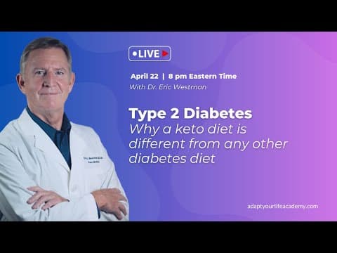 Dr. Westman LIVE Tonight - 8PM ET