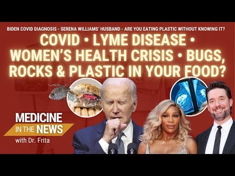 📢 Joe Biden's COVID Diagnosis | Serena Williams' Husband's Lyme Disease | Health Alerts & More!