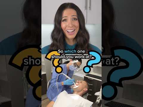 private vs corporate dental offices #shorts