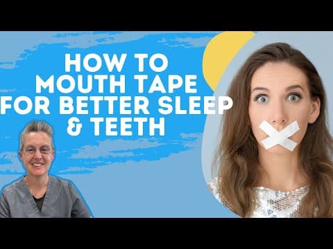 Mouth Breathing Solution: Mouth Tape for Enhanced Sleep and Oral Health