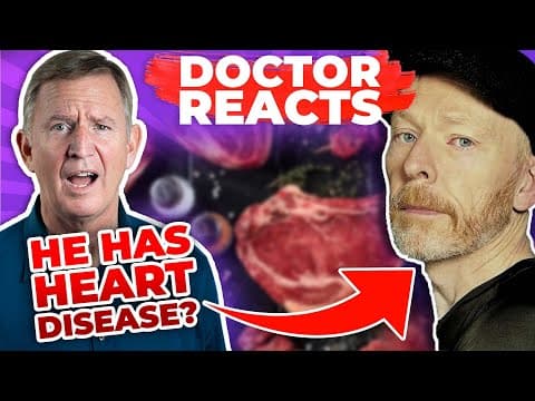 CARNIVORE GAVE THIS MAN HEART DISEASE! - Doctor Reacts