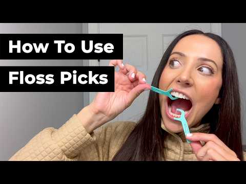 How to Use Floss Picks Like a Dental Hygienist