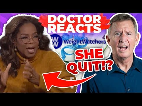 OPRAH LEFT WEIGHT WATCHERS! WHAT DOES THIS MEAN? - Doctor Reacts